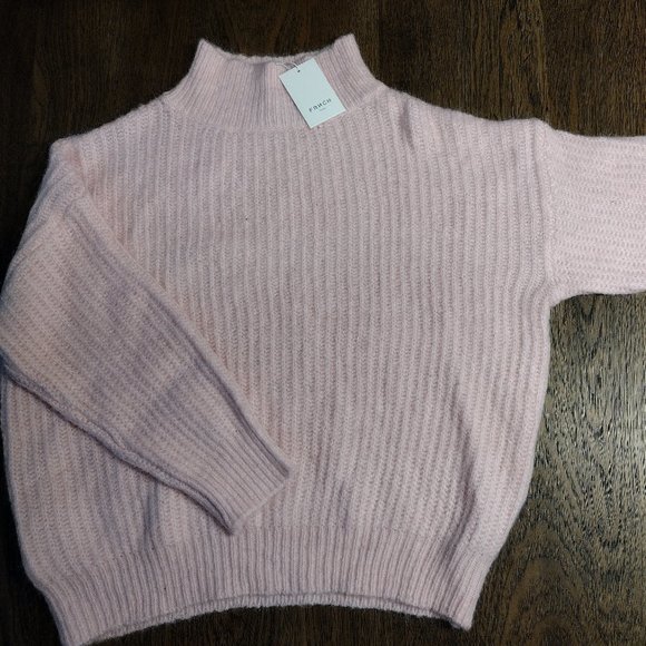FRNCH Sweaters - NWT FRNCH Pink Sweater Mock Neck
